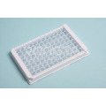 Rongtaibio Enzyme Label Plate Desmontable de 96 pocillos 12well * 8 Esterilizado Flat Bottom Medium Binding